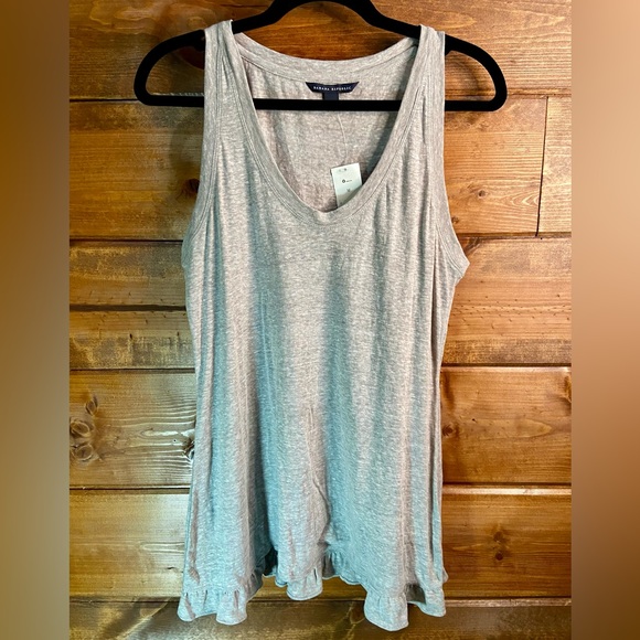 Banana Republic Tops - Banana Republic Light Gray Tank Top